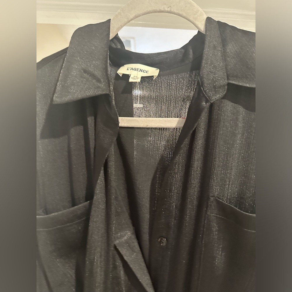 NWT black shirt dress - Picture 4 of 4